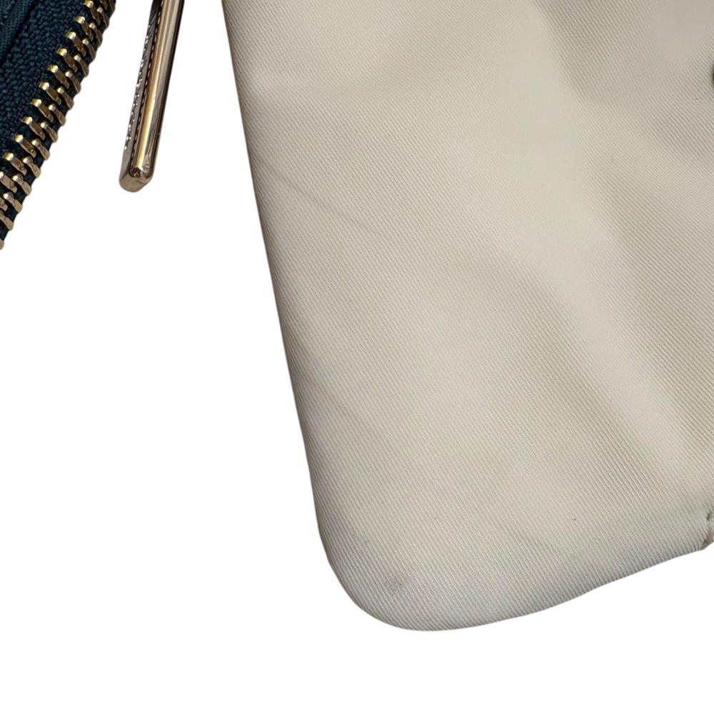 Lululemon Dual Pouch Wristlet new nwt in Warp Teal/Gold/Bone - Picture 4 of 8